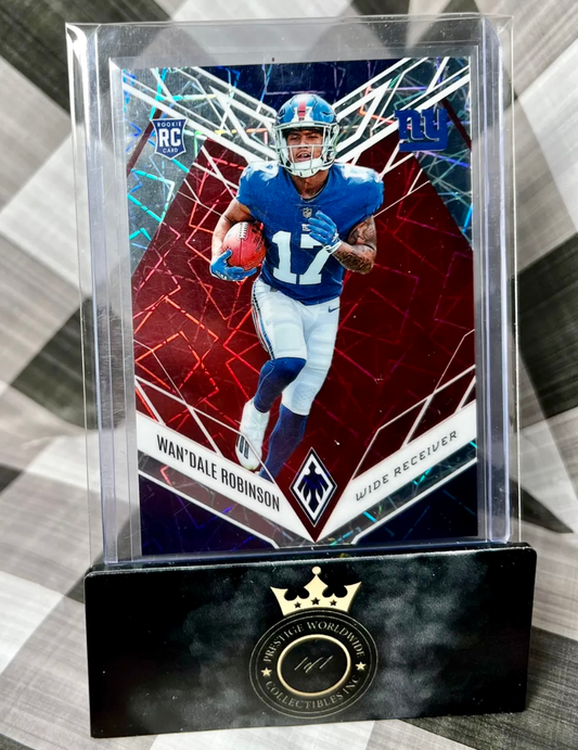 Wan’Dale Robinson 2022 Phoenix Red Laser /150 #120 - NY Giants RC