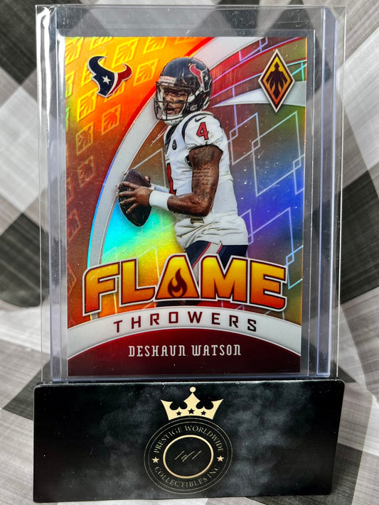 Deshaun Watson 2020 Phoenix Orange Flame Throwers /99 #9 Texans & Browns