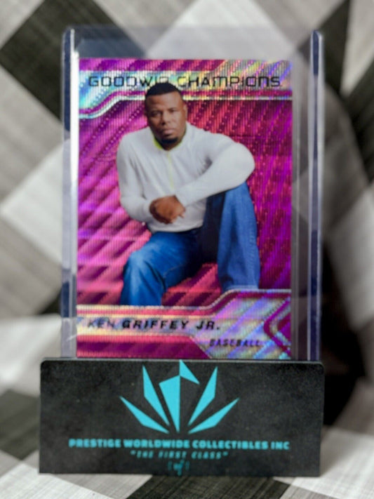 Ken Griffey Jr. 2023 Upper Deck Goodwin Champions Pink Wave #P7 SEA Mariners SP