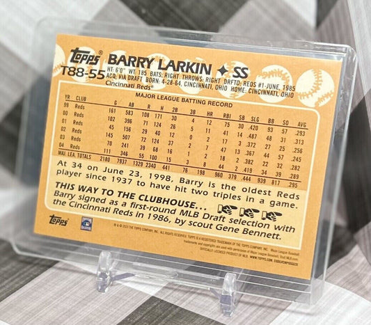 Barry Larkin 2023 Topps Series 1 1988 35th Anniversary #T88-63 - Cincinnati Reds