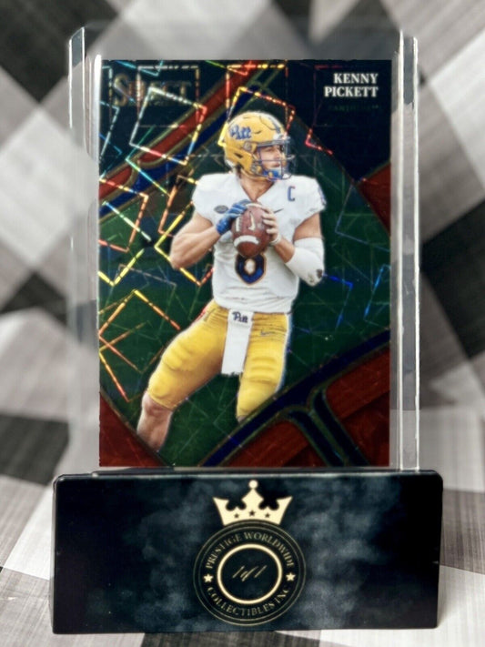 Kenny Pickett 2023 Select Draft Picks Red Prizm Lazer #139 PITT & PIT Steelers