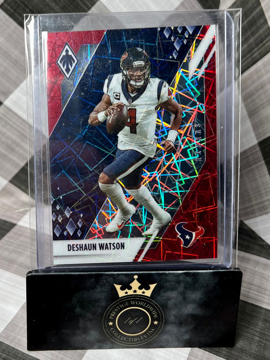 Deshaun Watson 2021 Phoenix Red Laser /285 #40 Texans & Cleveland Browns