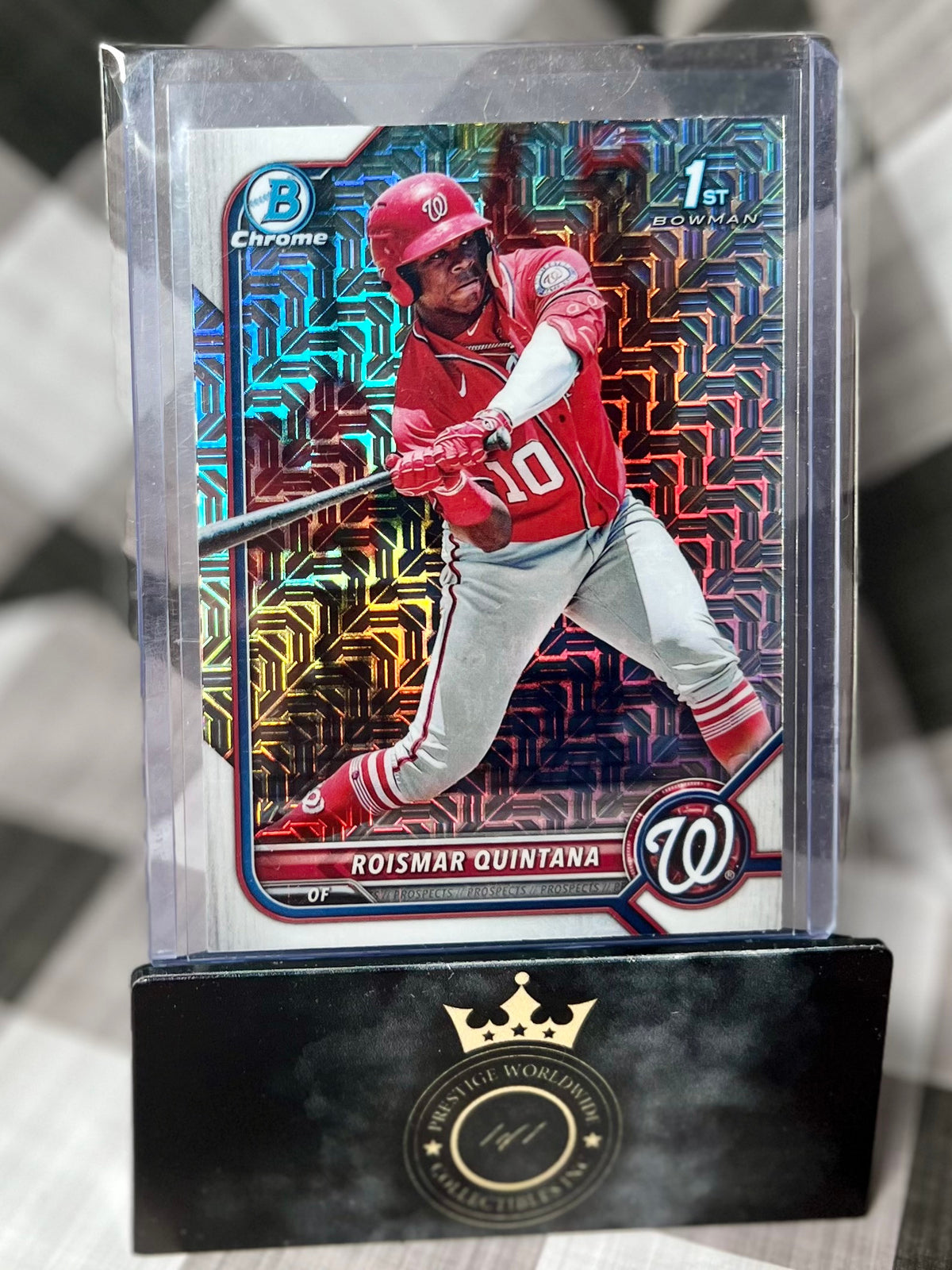 Roismar Quintana 2022 Bowman Chrome 1st Mojo Refractor #BCP-83