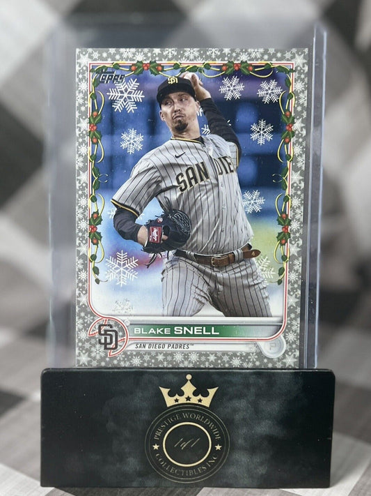 ❄️🔥❄️ BLAKE SNELL 2022 TOPPS HOLIDAY METALLIC PARALLEL #HW155 ❄️🔥❄️