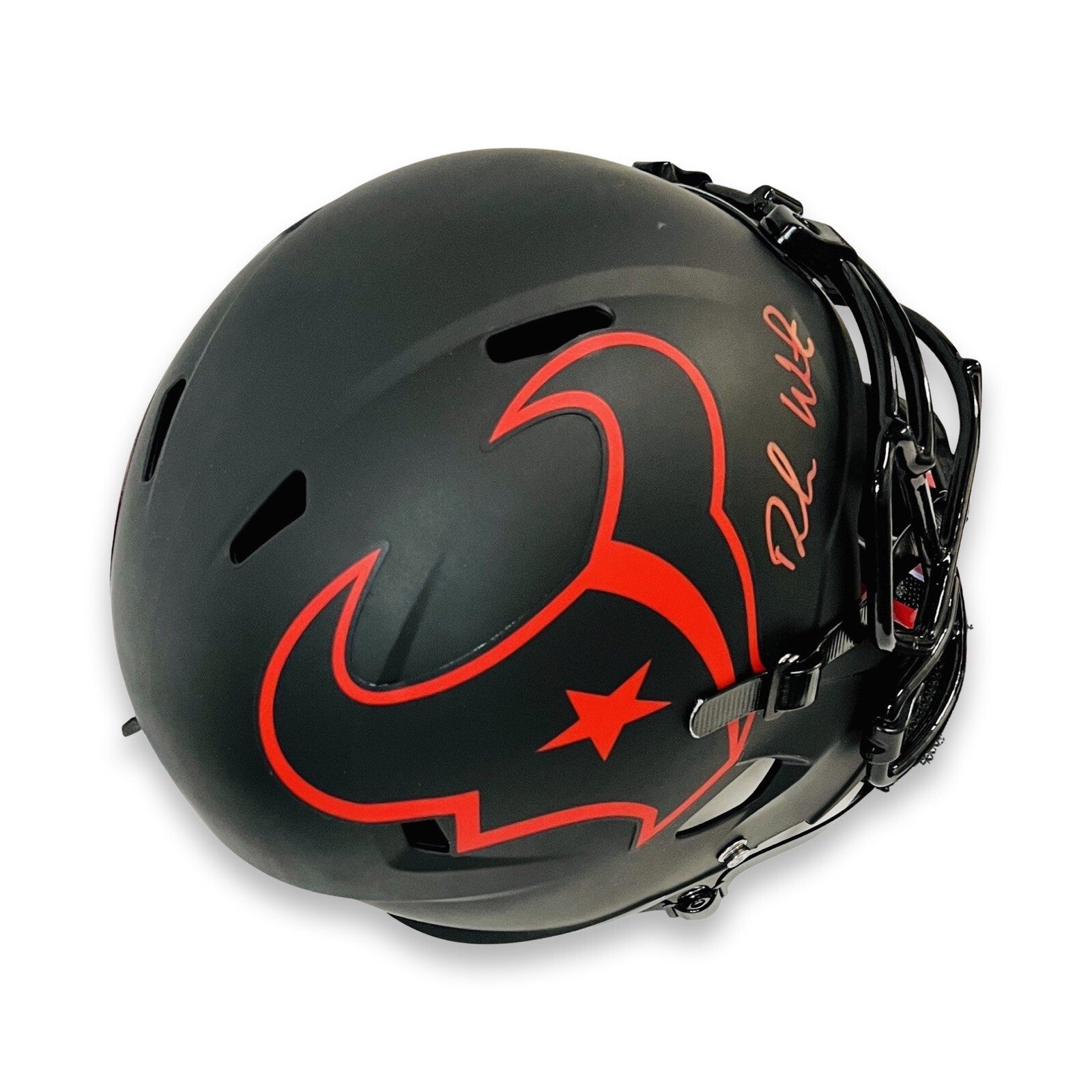 Deshaun Watson Signed Houston Texans Riddell Full Size Helmet (Beckett)