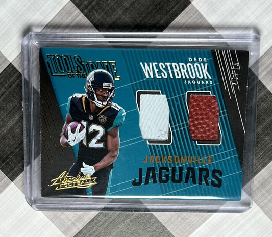 Dede Westbrook 2018 Absolute Tools of the Trade #'d /49 - Jaguars Card No.STD-DW