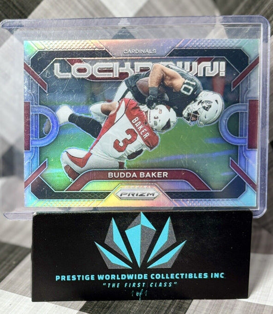 Budda Baker 2023 Prizm Lockdown Silver Prizm #LD-13 Arizona Cardinals