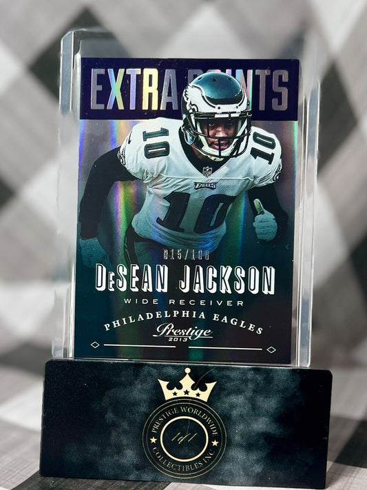DeSean Jackson 2013 Panini Prestige Extra Points Purple /100 #145 PHI Eagles