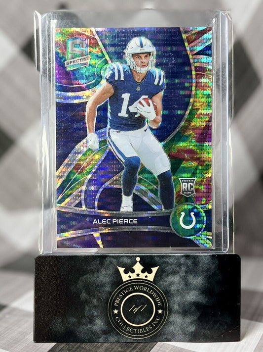 Alec Pierce 2022 Spectra Celestial Rookie Last Print 99/99 #159 Ind Colts RC