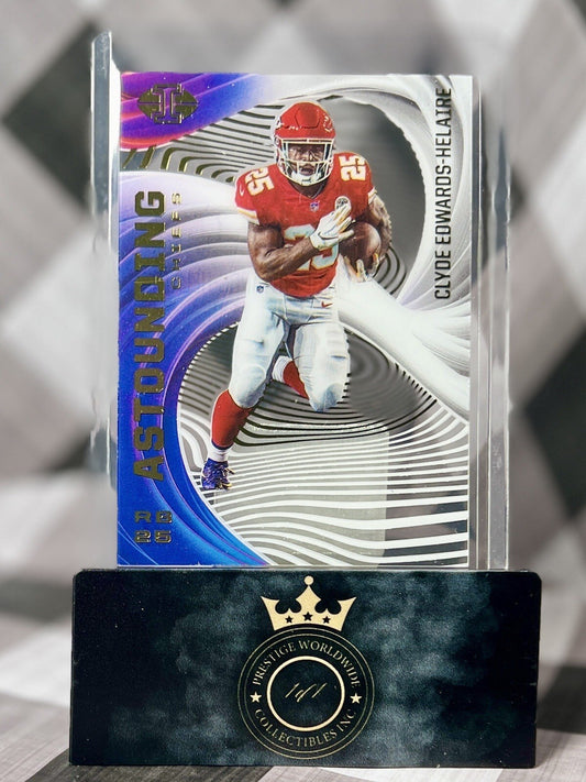 Clyde Edwards-Helaire 2020 Illusions Chiefs Astounding Rookie #A4 KC Chiefs RC