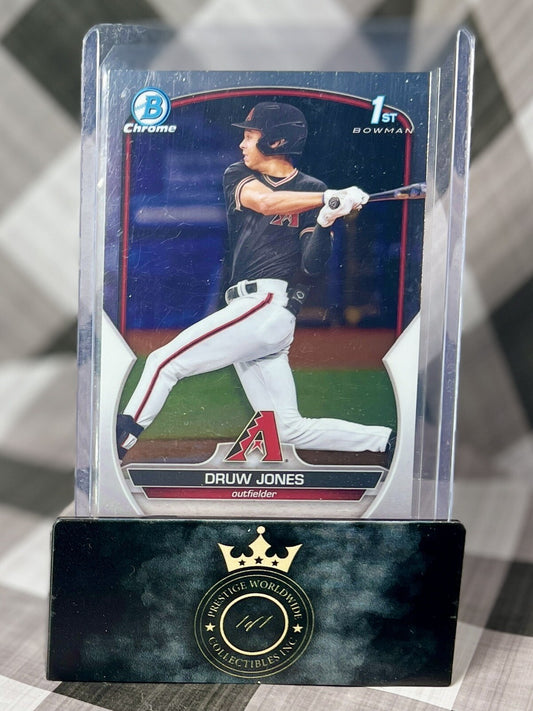 Druw Jones 2023 Bowman Chrome 1st Prospect #BCP-25 AZ Diamondbacks