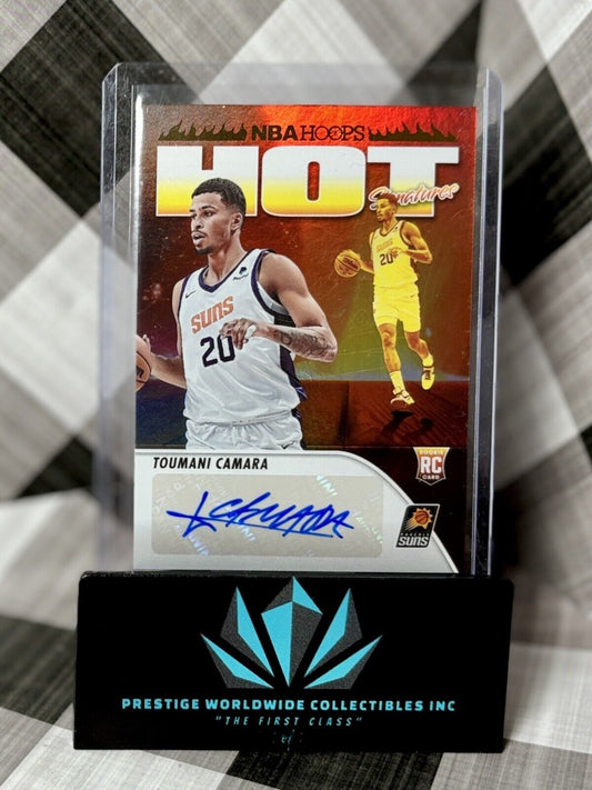 Toumani Camara 2023-24 NBA Hoops Hot Signatures Rookie Auto #HSRTR Trail Blazers