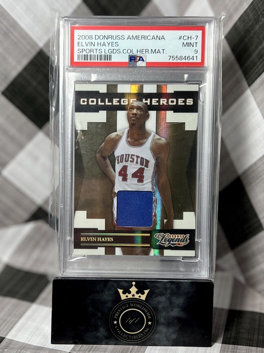 Elvin Hayes 2008 Donruss Americana College Heroes /250 PSA 9 #CH-7 U Of Houston