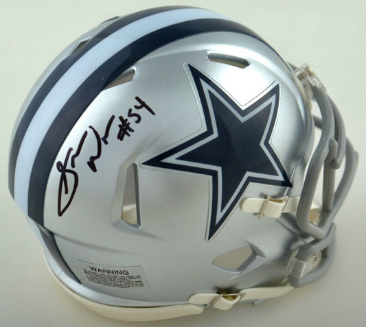 Sam Williams Autographed Dallas Cowboys Speed Mini Helmet Gameday Witnessed COA