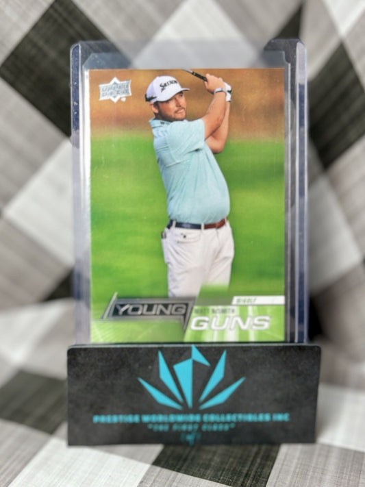 Matt NeSmith 2024 Upper Deck Golf Young Guns #137 PGA Tour