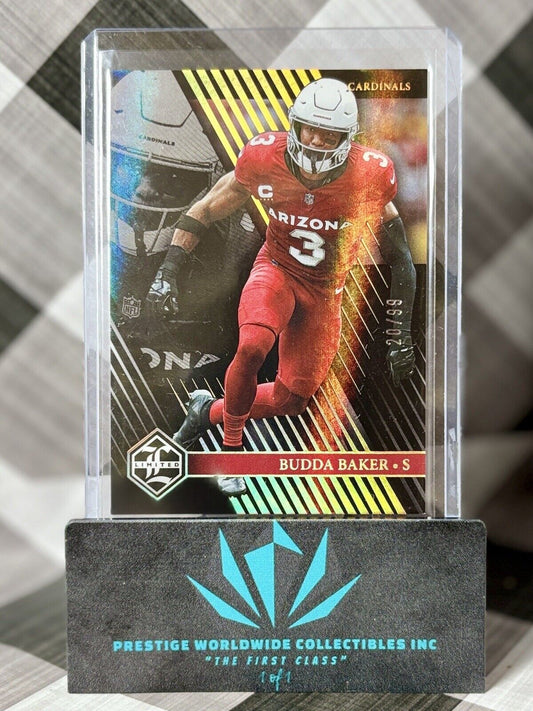 Budda Baker 2023 Panini Limited Gold Spotlight /99 #3 Arizona Cardinals