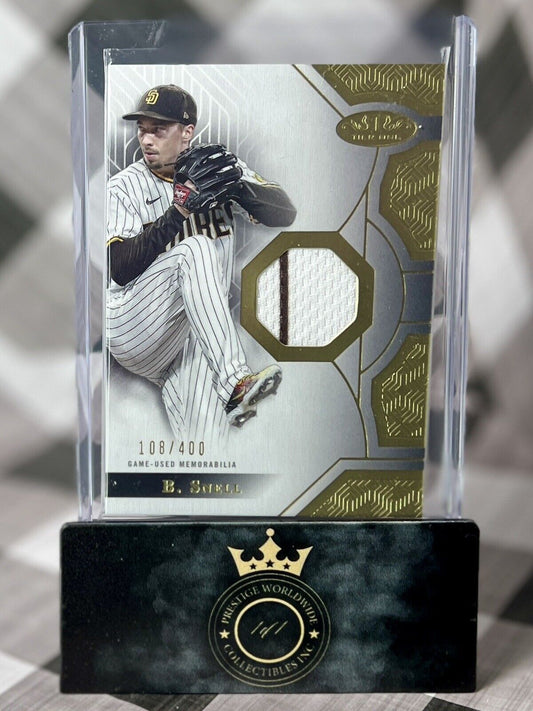 Blake Snell 2023 Topps Tier One Game Used Relic /400 #T1R-BS San Diego Padres
