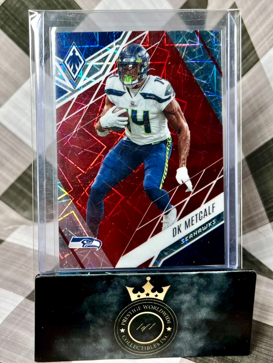 DK Metcalf 2022 Phoenix Red Laser /125 #51 - SEA Seahawks