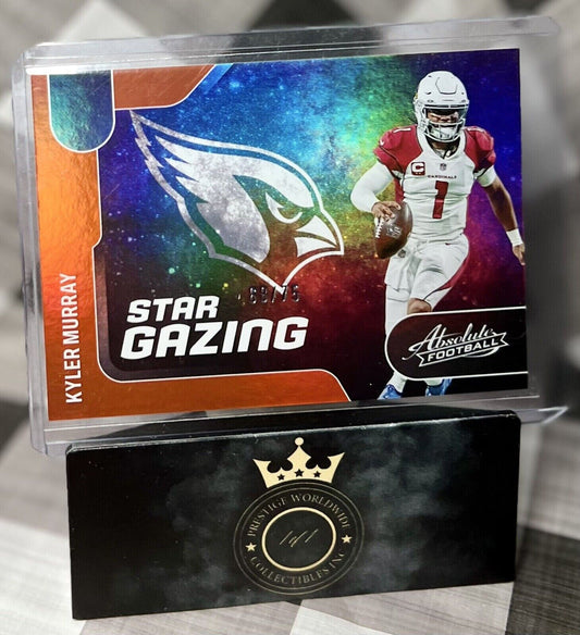 Kyler Murray 2022 Absolute Star Gazing Orange Spectrum /75 #SG-4 AZ Cardinals