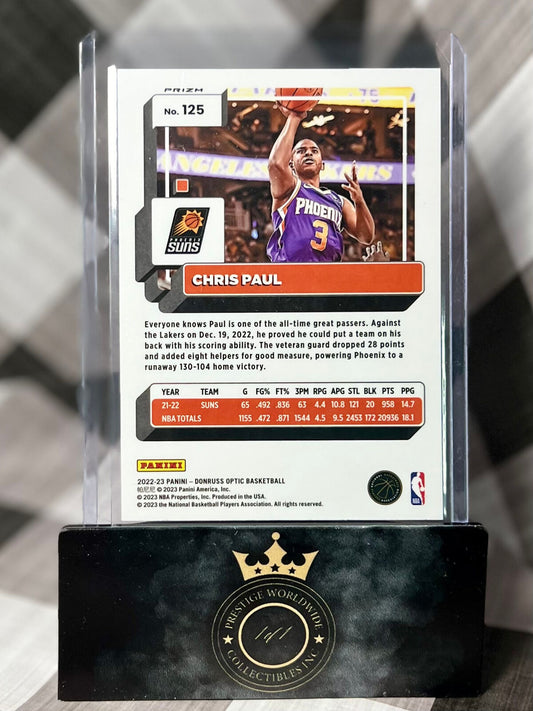 Chris Paul 2022-23 Donruss Optic Silver Holo #125
