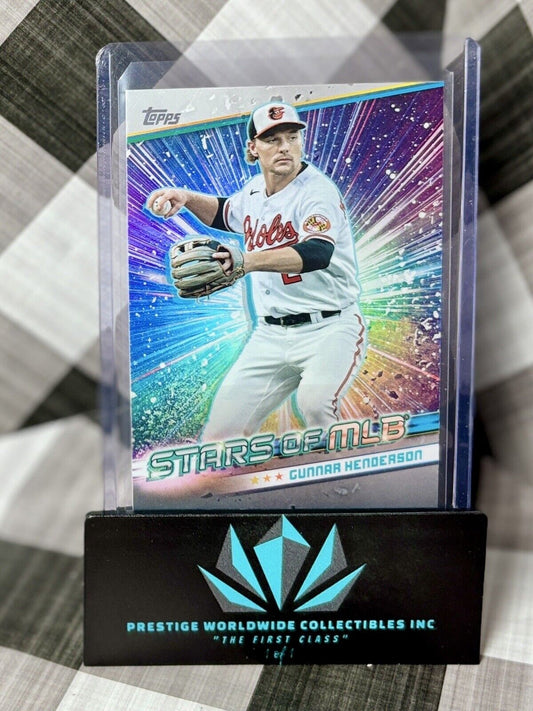 Gunnar Henderson 2024 Topps Series 2 Stars of MLB #SMLB-33 Baltimore Orioles