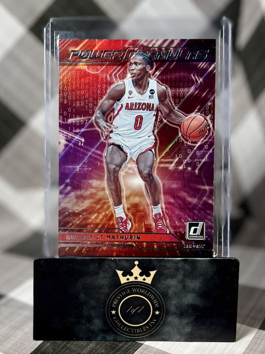 BENEDICT MATHURIN 2022 Chronicles DP POWER FORMULAS Rookie #PF-BMA Pacers RC