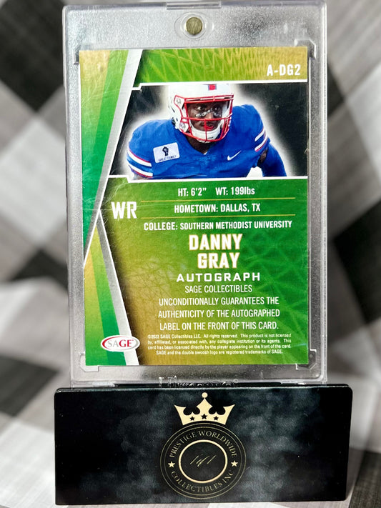 Danny Gray 2022 Sage Auto #A-DG2
