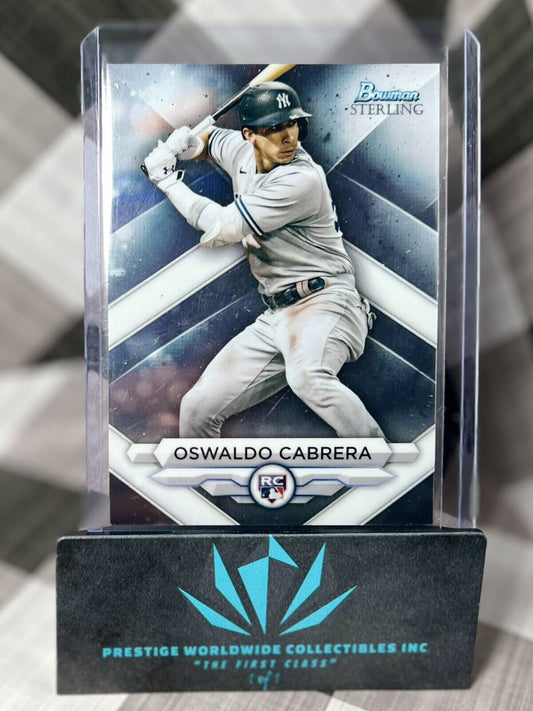 Oswaldo Cabrera 2023 Bowman Sterling Rookie Revelation #BSR-28 NY Yankees RC