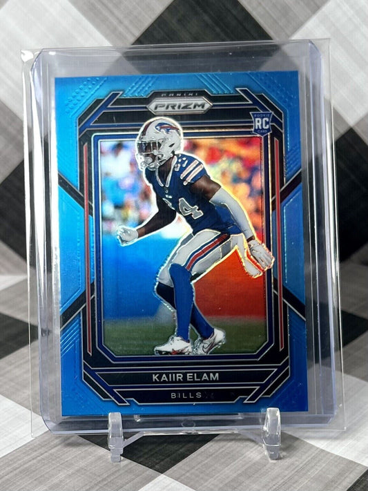 Kaiir Elam 2022 Panini Prizm NFL Light Blue Prizm Rookie #374 - Buffalo Bills RC