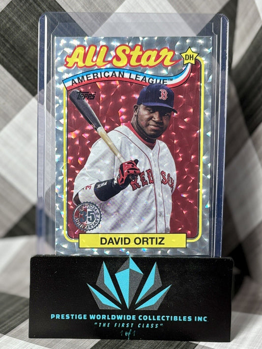 David Ortiz 2024 Topps Series 2 All-Star Silver Foil #89ASB-21 Boston Red Sox