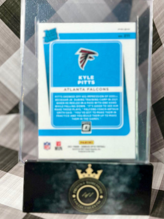 Kyle Pitts 2021 Optic Bronze Rated Rookie SP #211