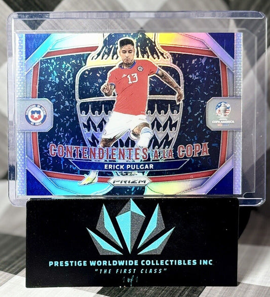 Erick Pulgar 2023-24 Prizm Copa America Contendientes a la Copa Silver #5 Chile