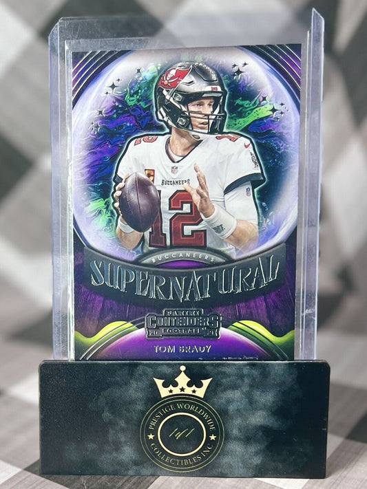 Tom Brady 2021 Panini Contenders Supernatural #SN-TBR Tampa Bay Buccaneers