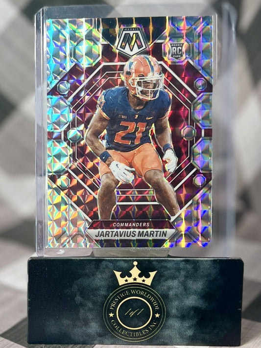 Jartavius Martin 2023 Panini Mosaic Silver Mosaic Rookie #330 WSH Commanders RC
