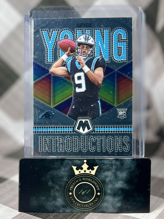 Bryce Young 2023 Mosaic Introductions Rookie #I-1 Carolina Panthers RC