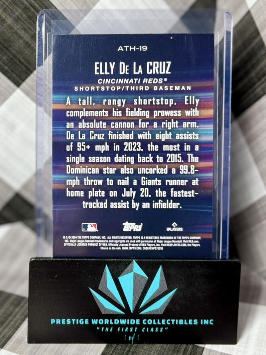 Elly De La Cruz 2024 Topps Series 2 Around The Horn Rookie #ATH-19 Reds RC