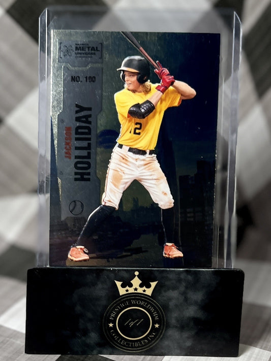 Jackson Holliday 2022 Skybox Metal Universe Champions Rookie #100 BAL Orioles RC