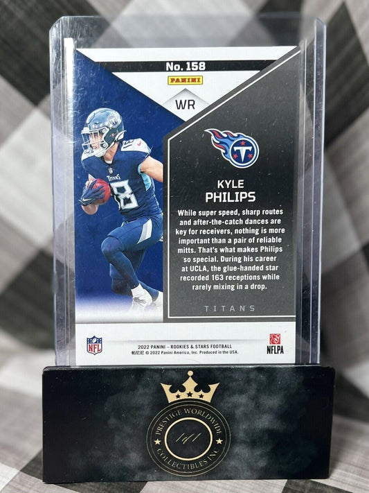Kyle Philips 2022 Panini Rookies & Stars Orange Rookie /175 #158 - TEN Titans RC