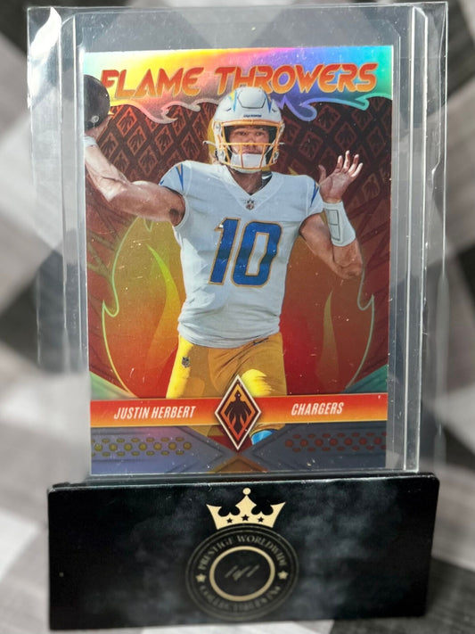 Justin Herbert 2022 Phoenix Flame Throwers Silver