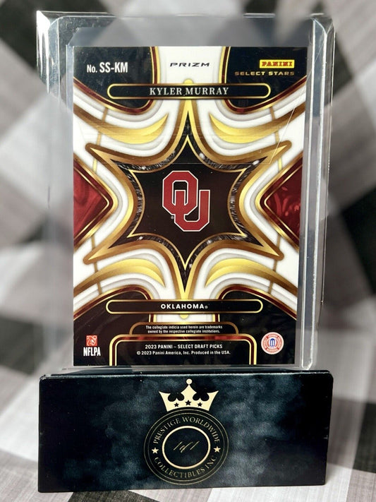 Kyler Murray 2023 Panini Select Draft Picks Select Stars Silver Holo #SS-KM OU
