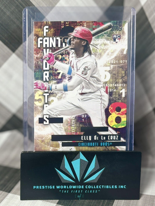 Elly De La Cruz 2024 Topps Series 2 Rookie Fantasy Favorites #FF-17 CIN Reds RC