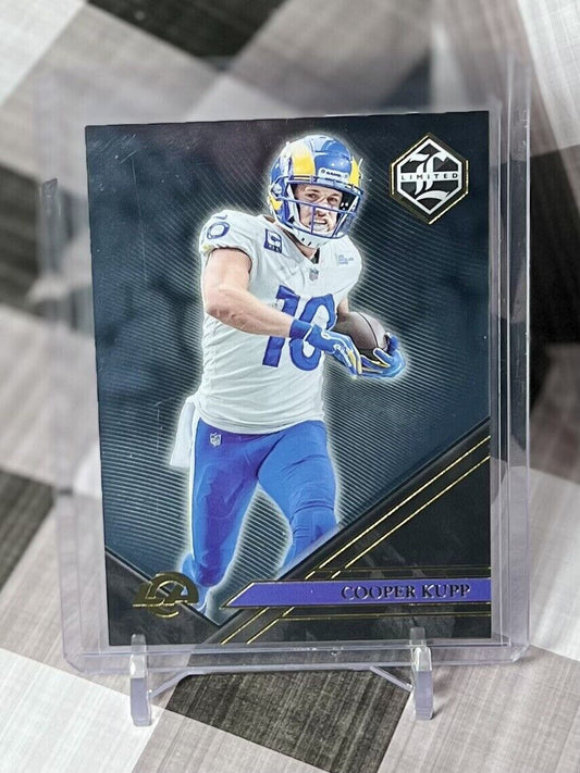 📈🔥 COOPER KUPP 2022 Panini Limited Base #52 - LA RAMS & EWU WALTER PAYTON 📈🔥
