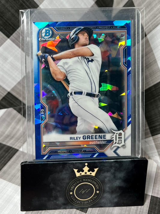Riley Greene 2021 Bowman Chrome Sapphire #BCP-4