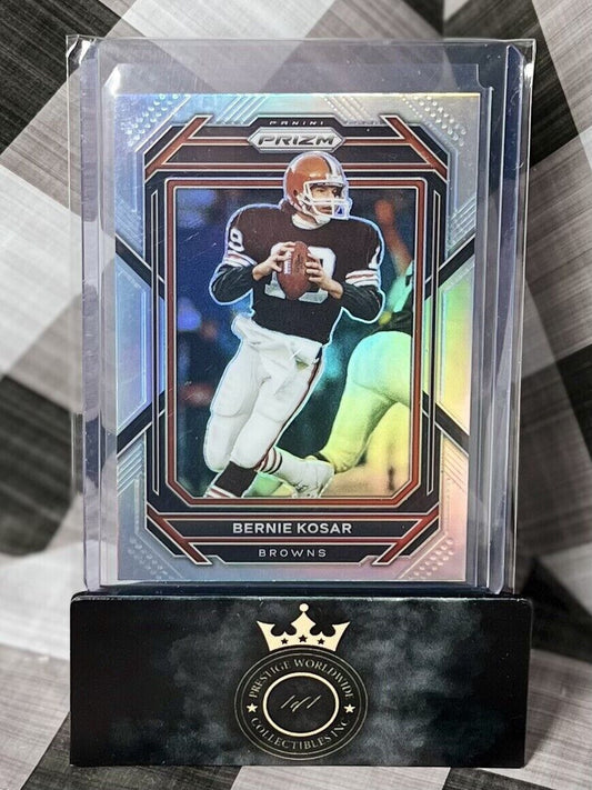 🔥 Bernie Kosar 2022 Prizm Football Silver Prizm #74 - Cleveland Browns 🔥