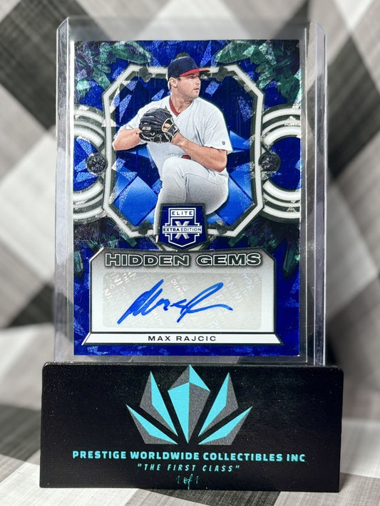 Max Rajcic 2023 Donruss Elite Extra Edition Hidden Gems Auto #HG-MRJ Cardinals