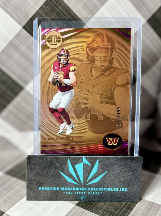 Sam Howell 2023 Panini Illusions Bronze /499 #96 Washington Commanders