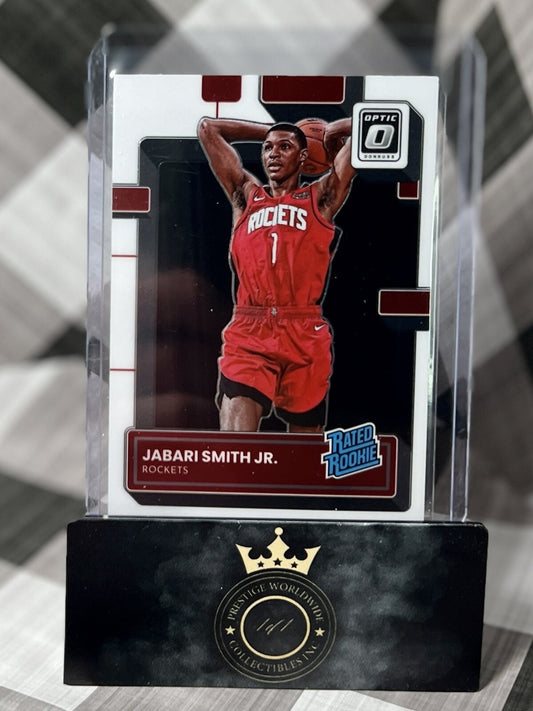 JABARI SMITH JR 2022-23 DONRUSS OPTIC RATED ROOKIE BASE #240 HOUSTON ROCKETS RC