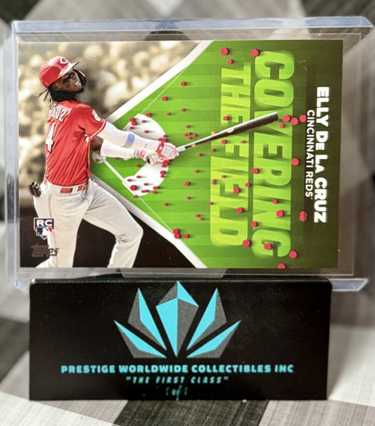 Elly De La Cruz 2024 Topps Series 2 Covering the Field Rookie #CTF-14 Reds RC