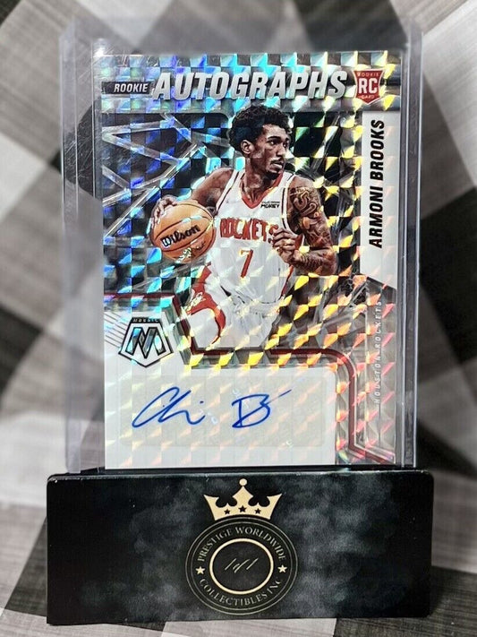Armoni Brooks 2021-22 Mosaic NBA Mosaic Prizm Rookie Autographs #RAM-MB - HOU RC