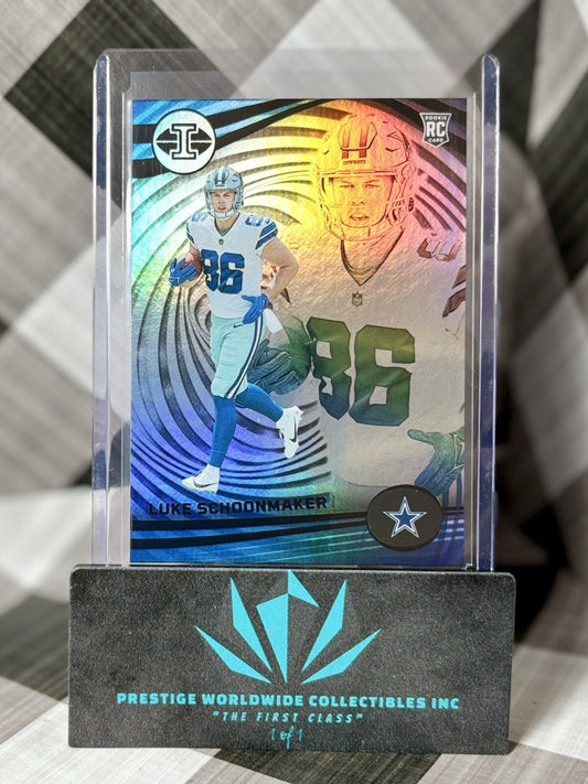 Luke Schoonmaker 2023 Panini Illusions Base Rookie #30 Dallas Cowboys RC